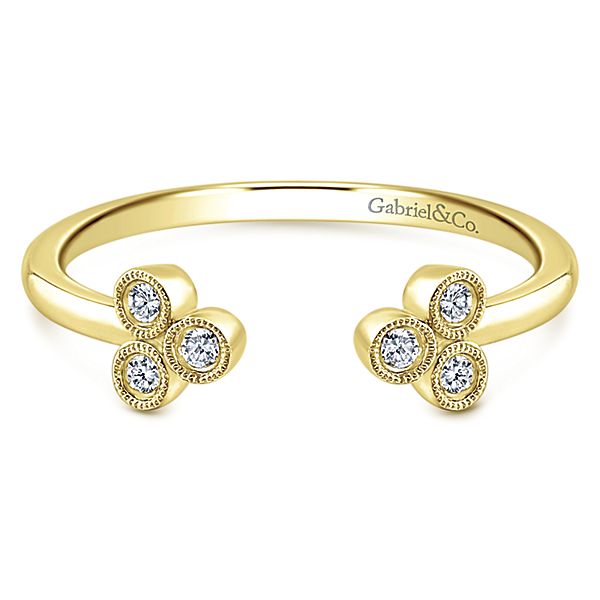 Diamond Gold Ring Berries Gabriel LR51034Y45JJ