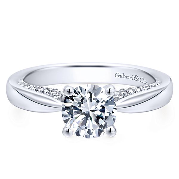 14k white gold Gabriel and co alder engagement ring diamond solitaire ER12602R4W44JJ-1