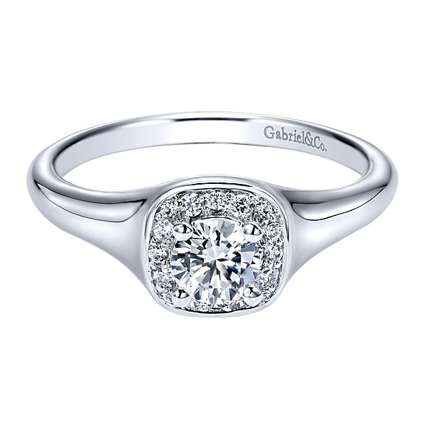 engagement ring mount diamond halo ring Gabriel and co pose ER911902R0W44JJ.CSD4-1