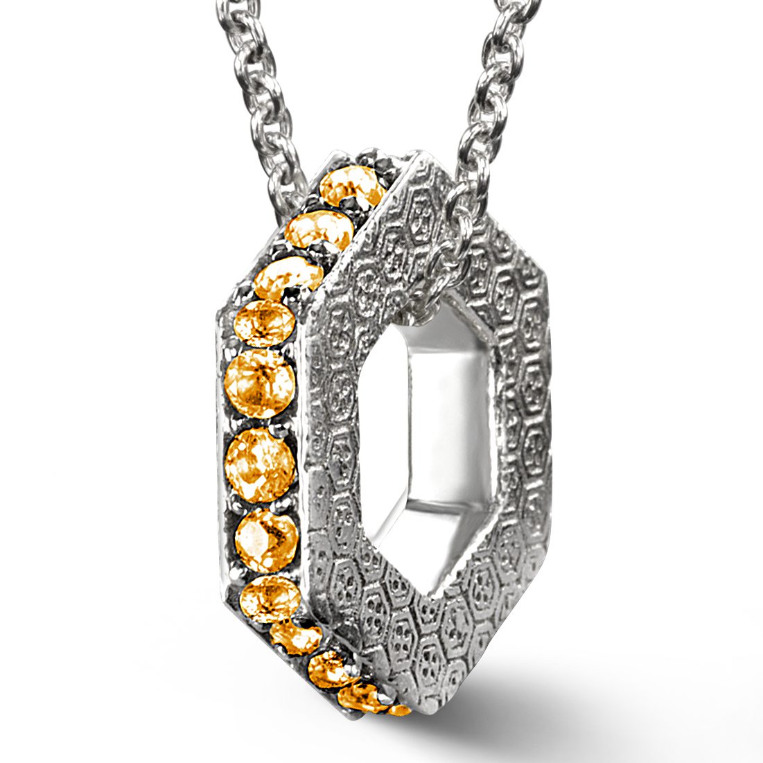 november yellow citrine keepsake charm mom birthstone necklace pendant