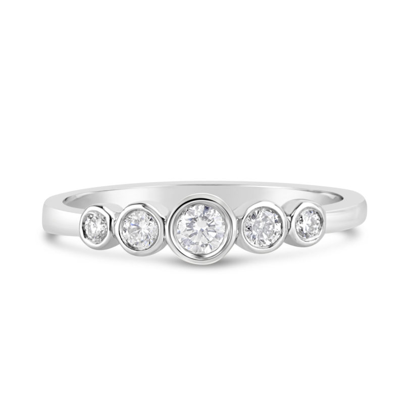 white gold diamond band ring diamond bezel set band ring white gold diamond stacking band ring white gold diamond wedding band ring