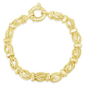 yellow gold bracelet yellow gold woven bracelet yellow gold fancy link bracelet