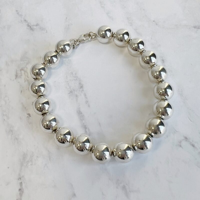 Tiffany & Co. sterling silver ball bracelet