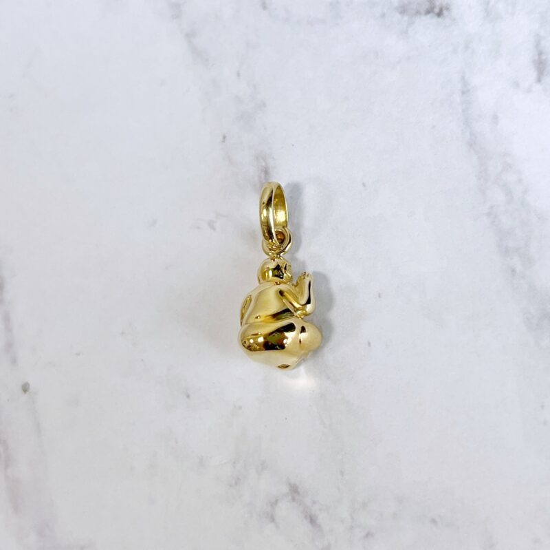 links of London 18k gold buddha pendant charm