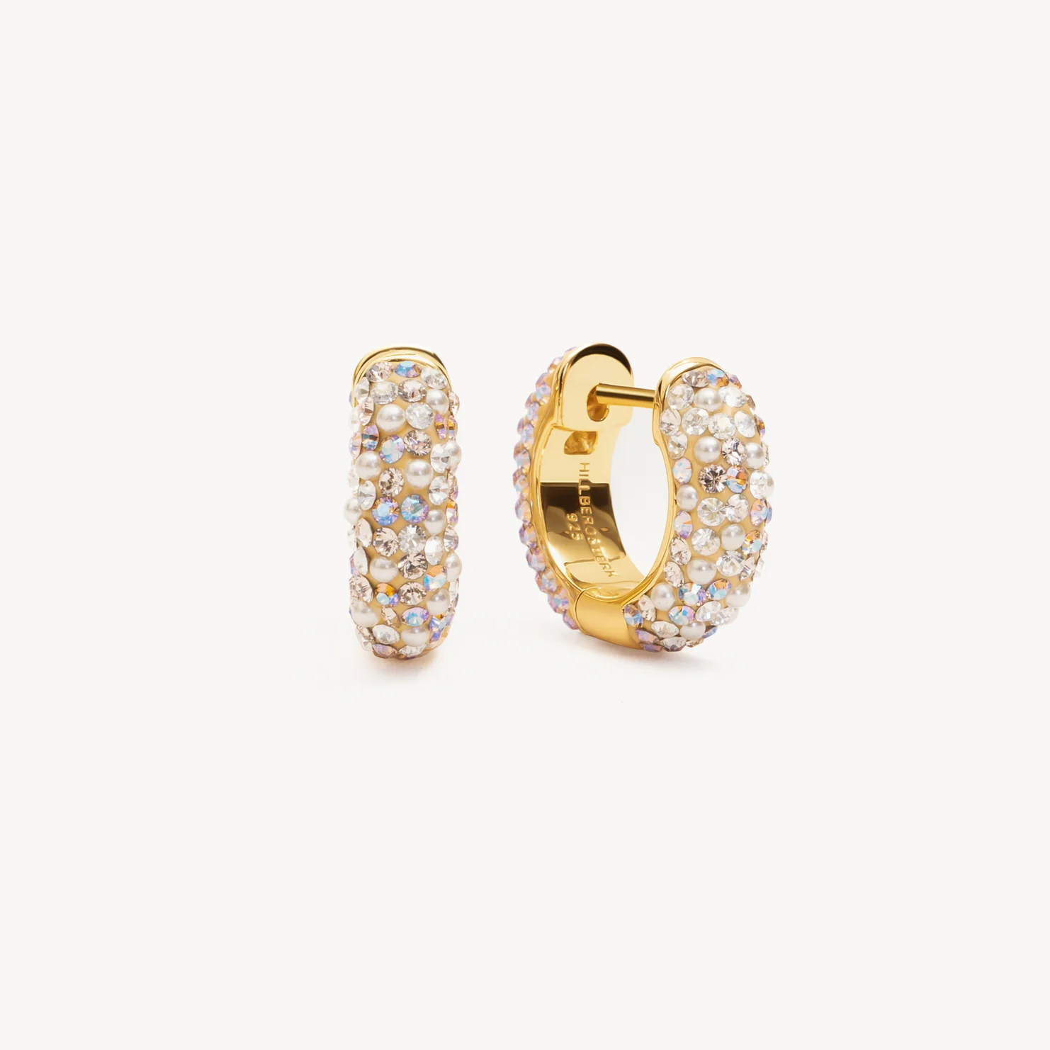 Sea Salt & Ocean Blush Hoops hillberg and berk