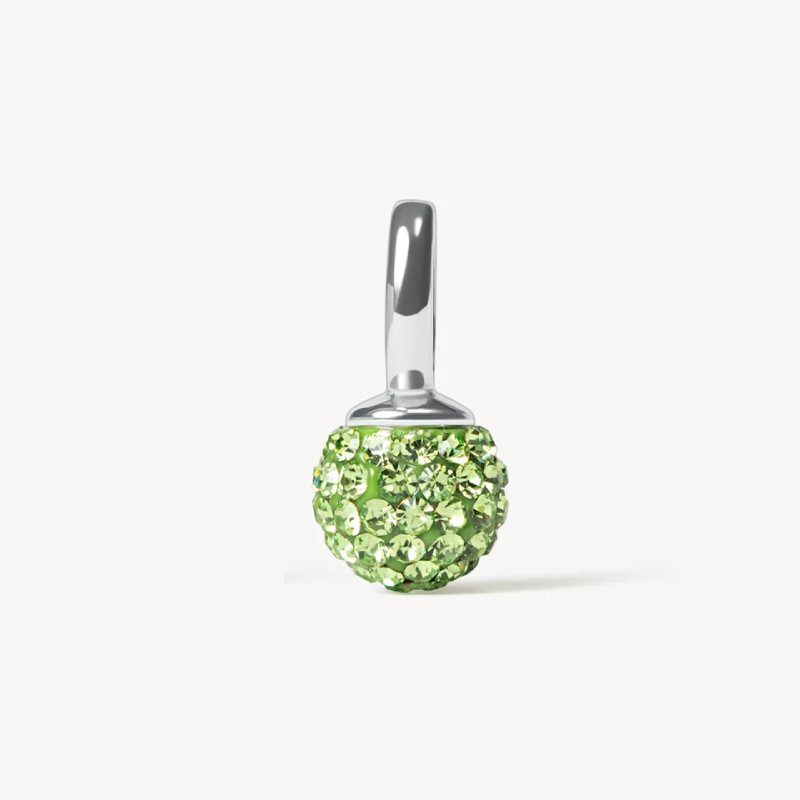 August birthstone sparkle ball peridot charm hillberg and berk August birthstone sparkle ball peridot charm hillberg and berk