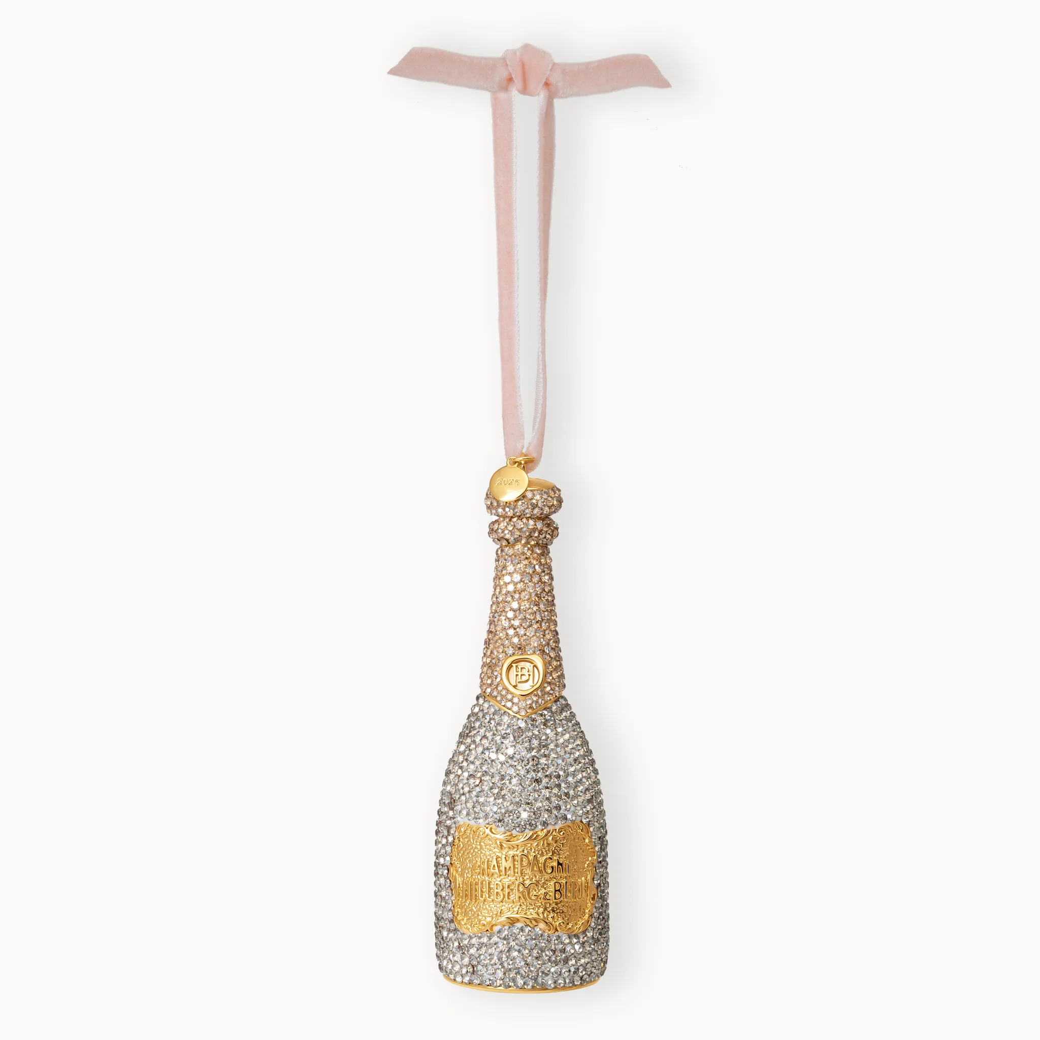 Cheers crystal champagne bottle holiday ornament hillberg and berk full Cheers crystal champagne bottle holiday ornament hillberg and berk full