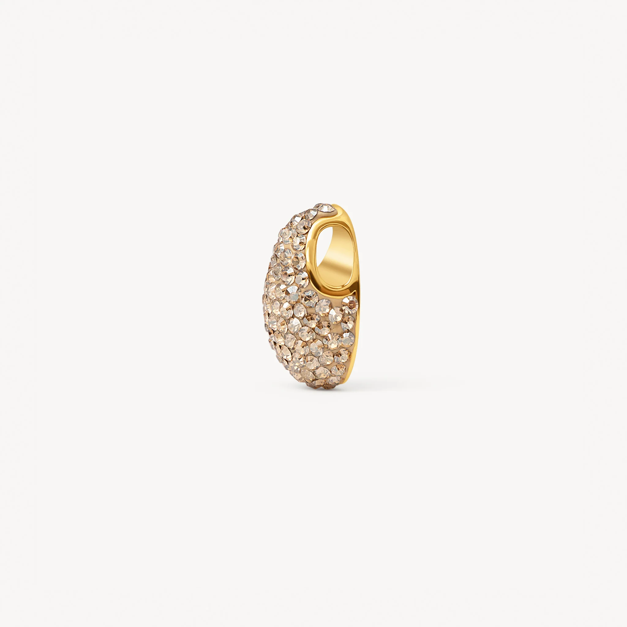 Mini sparkle drop pendant gold vermail hillberg and berk