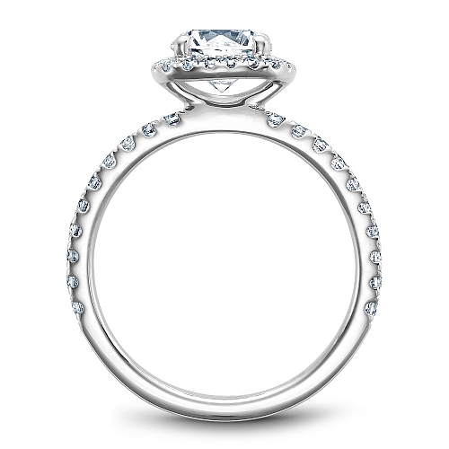 Noam Carver Halo Engagement Ring - Image 4