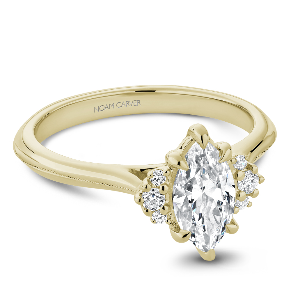 Noam Carver Marquise Diamond Engagement Ring - Image 2