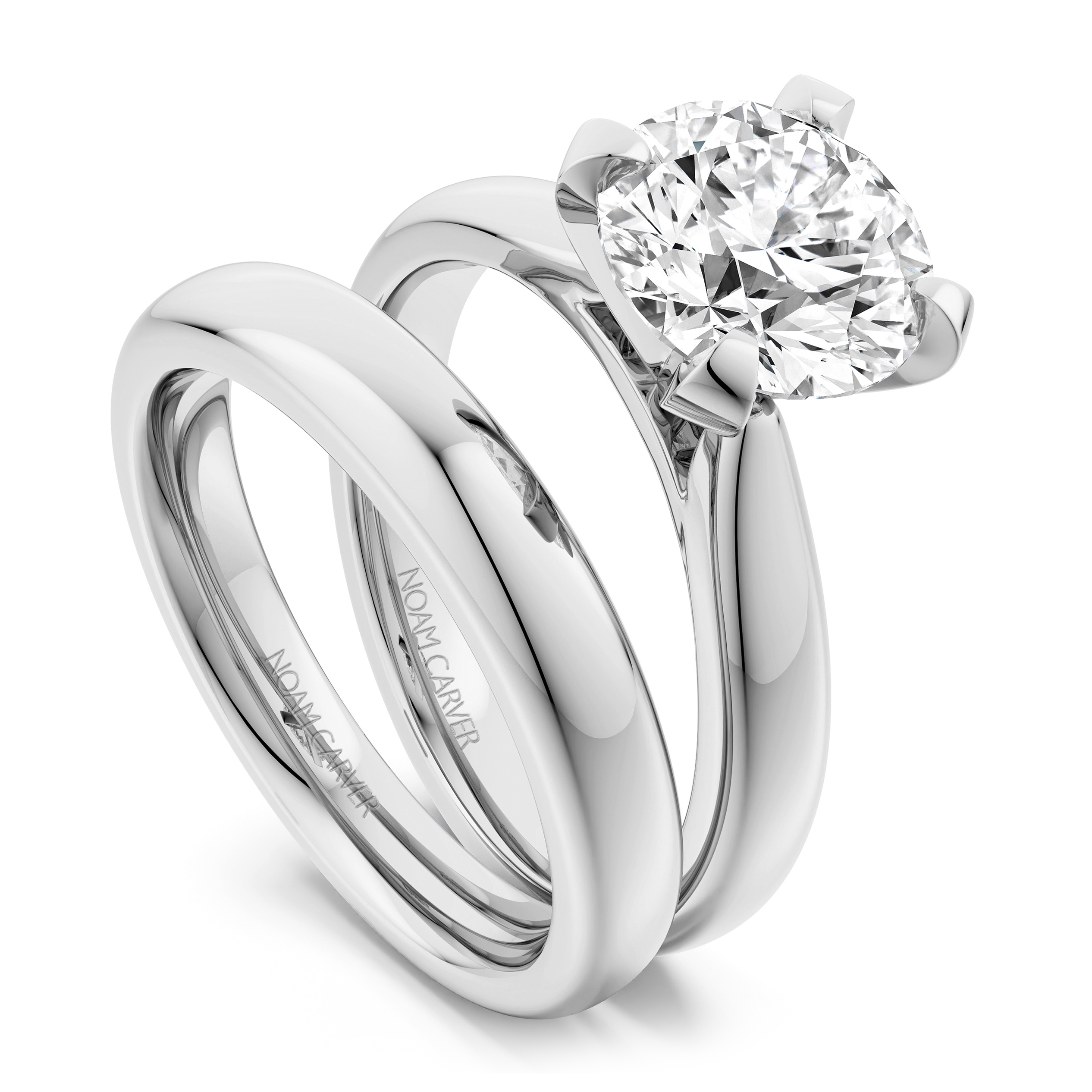 Noam Carver Solitaire Engagement Ring - Image 6