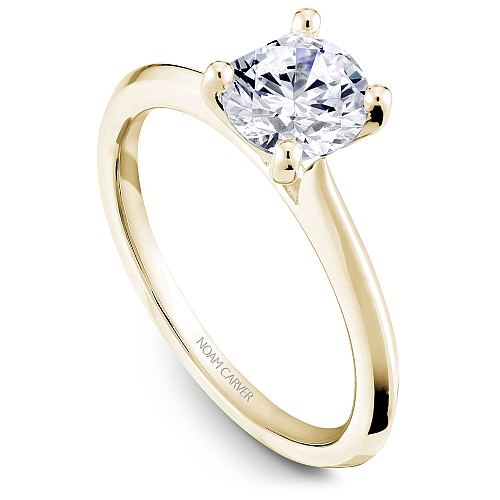 Noam Carver Round Solitaire Engagement Ring - Image 5