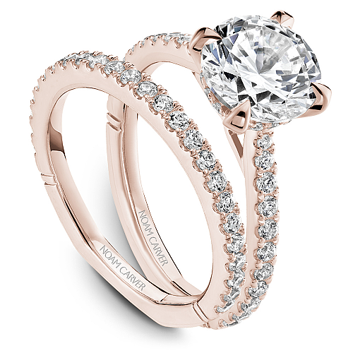 Noam Carver Hidden Halo Engagement Ring - Image 4