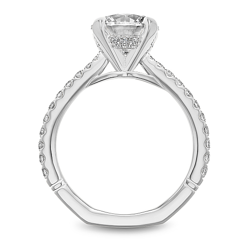 Noam Carver Hidden Halo Engagement Ring - Image 5