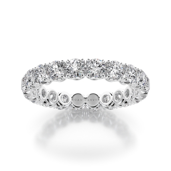 Noam Carver Prong Set Diamond Eternity Band - Image 7