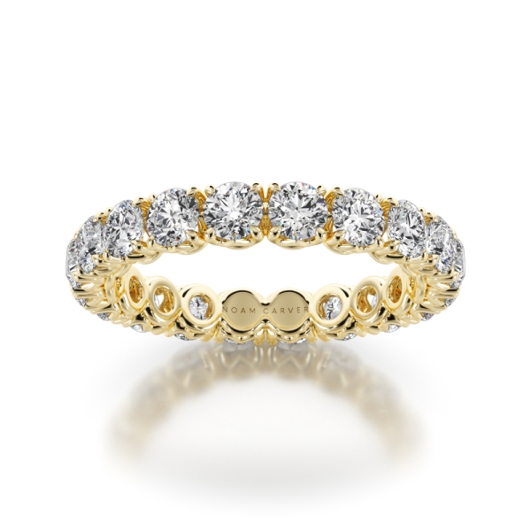 Noam Carver Prong Set Diamond Eternity Band - Image 5
