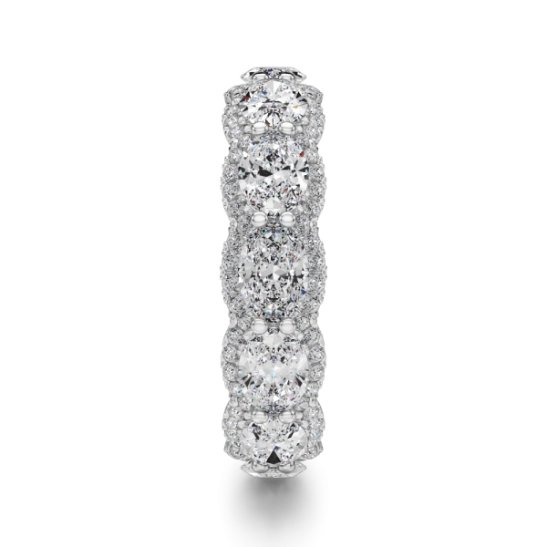 Noam Carver Oval and Round Diamond Eternity Band - Image 6