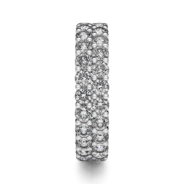 Noam Carver Two Row Diamond Eternity Band - Image 5