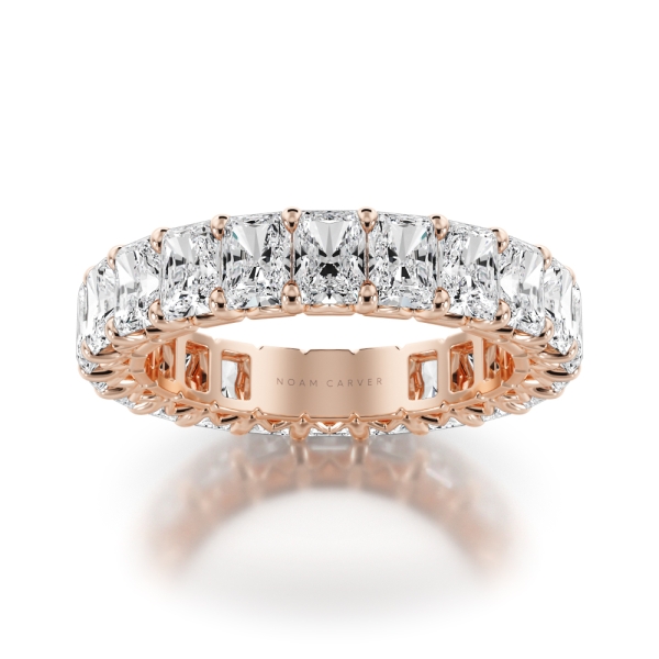 Noam Carver Radiant Cut Diamond Eternity Band - Image 7