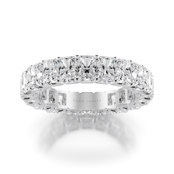 Noam Carver Radiant Cut Diamond Eternity Band - Image 4