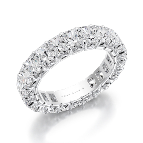 Noam Carver Radiant Cut Diamond Eternity Band - Image 2