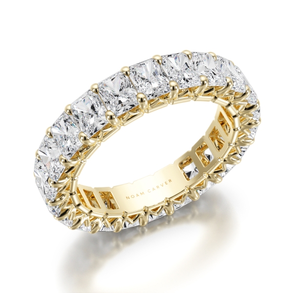 Noam Carver Radiant Cut Diamond Eternity Band - Image 6