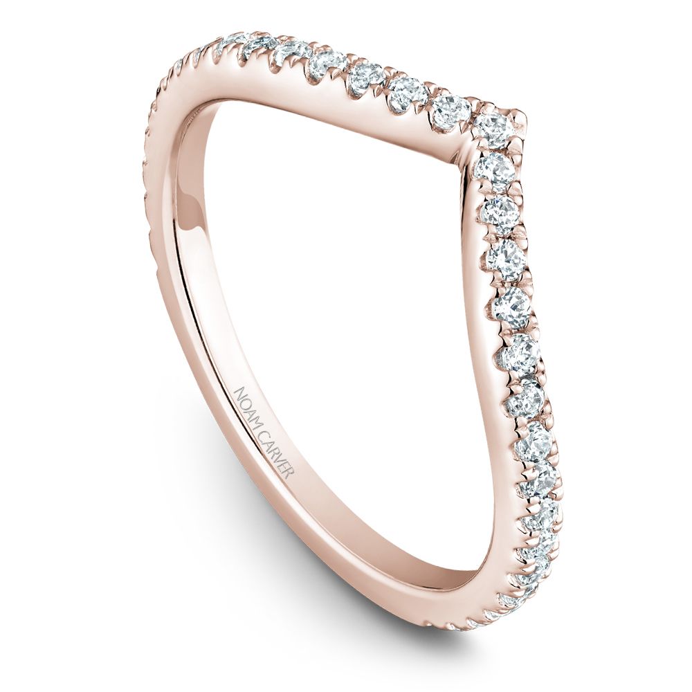 Noam Carver Chevron Diamond Band - Image 4