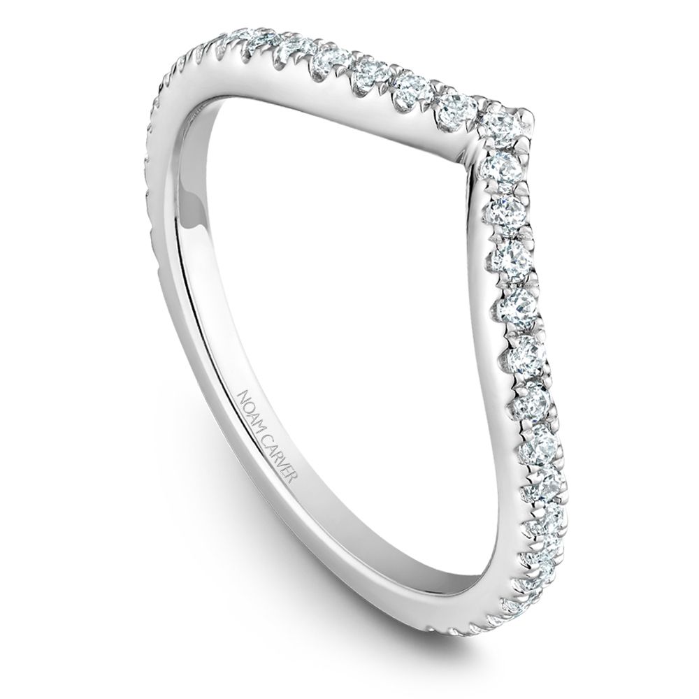 Noam Carver Chevron Diamond Band - Image 2