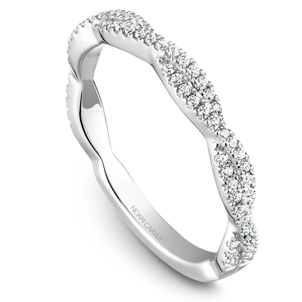 Noam Carver Diamond Twist Band - Image 2