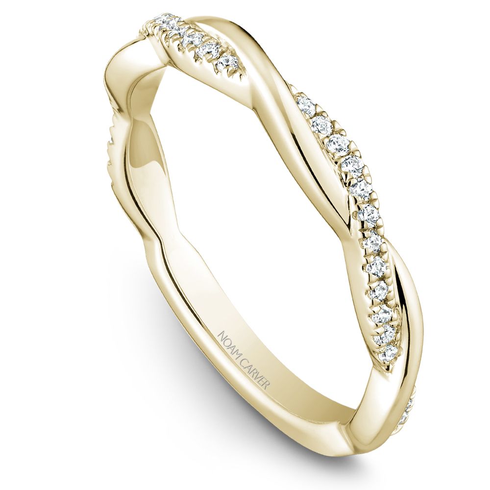 Noam Carver Half Diamond Twist Band - Image 4