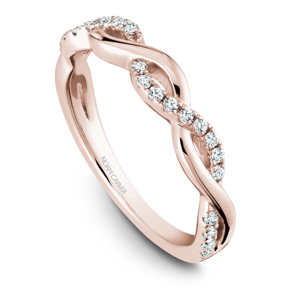 Noam Carver Half Diamond Twist Band - Image 4