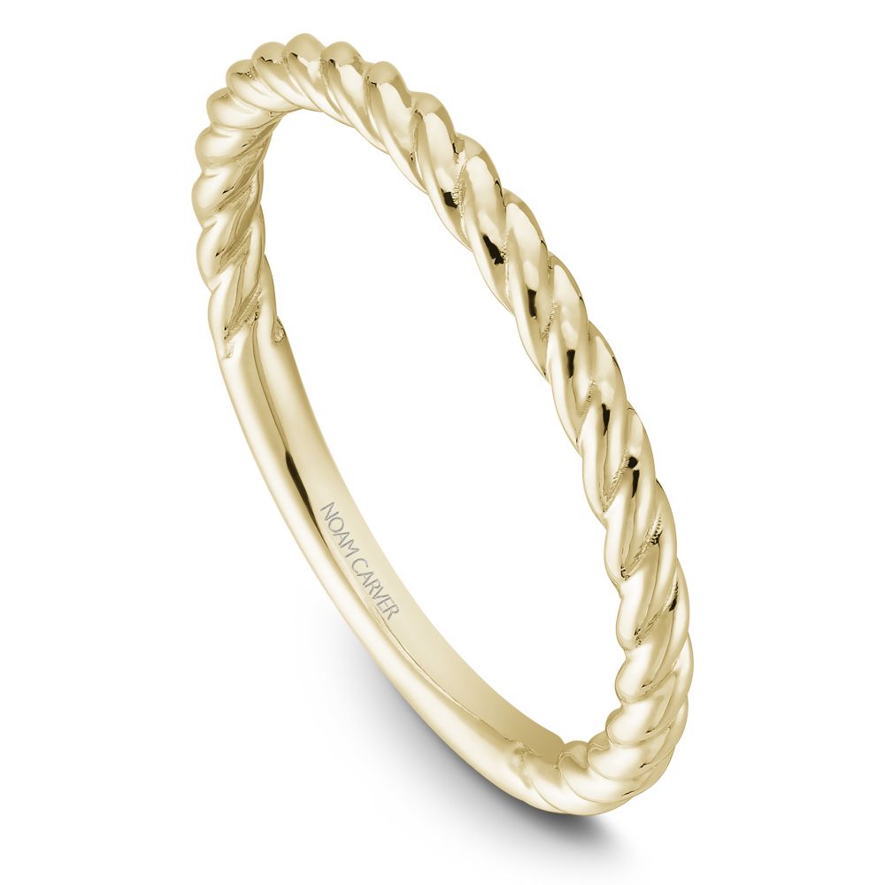 Noam Carver Fine Rope Twist Band - Image 2