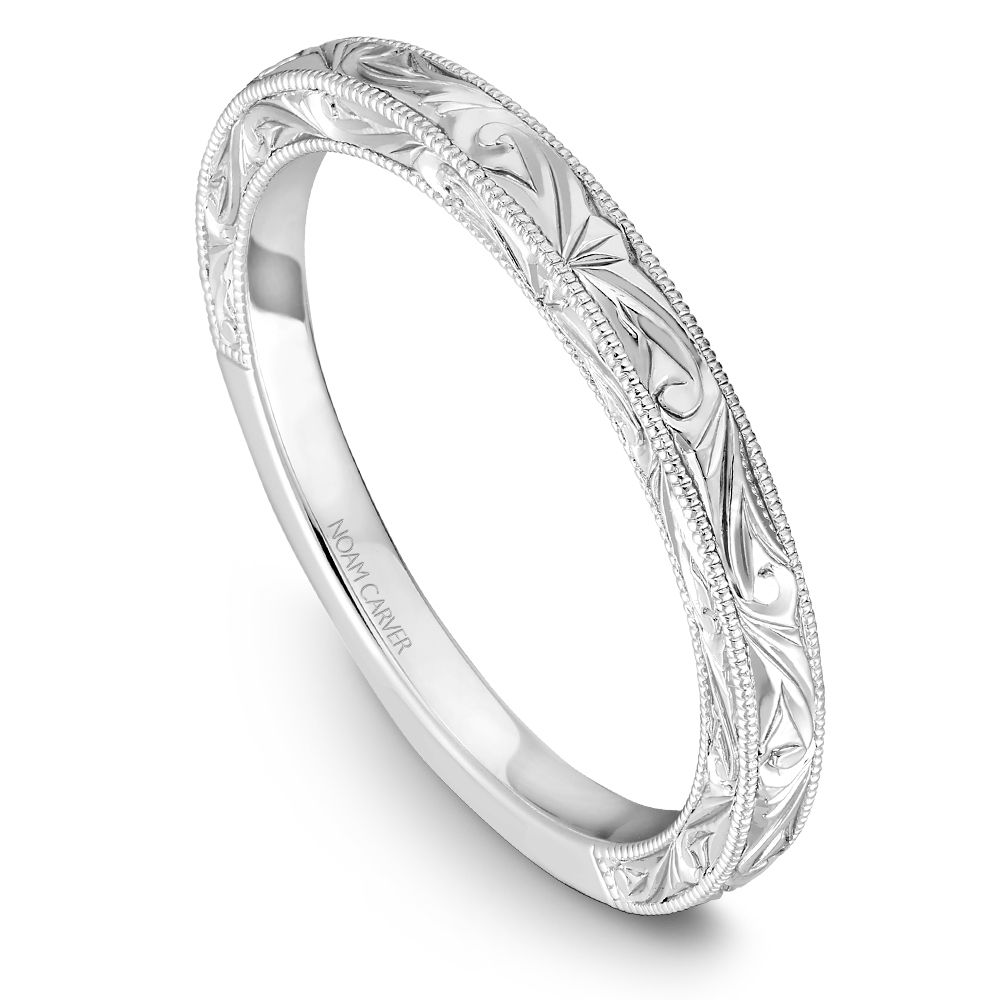 Noam Carver Hand Engraved Band - Image 2