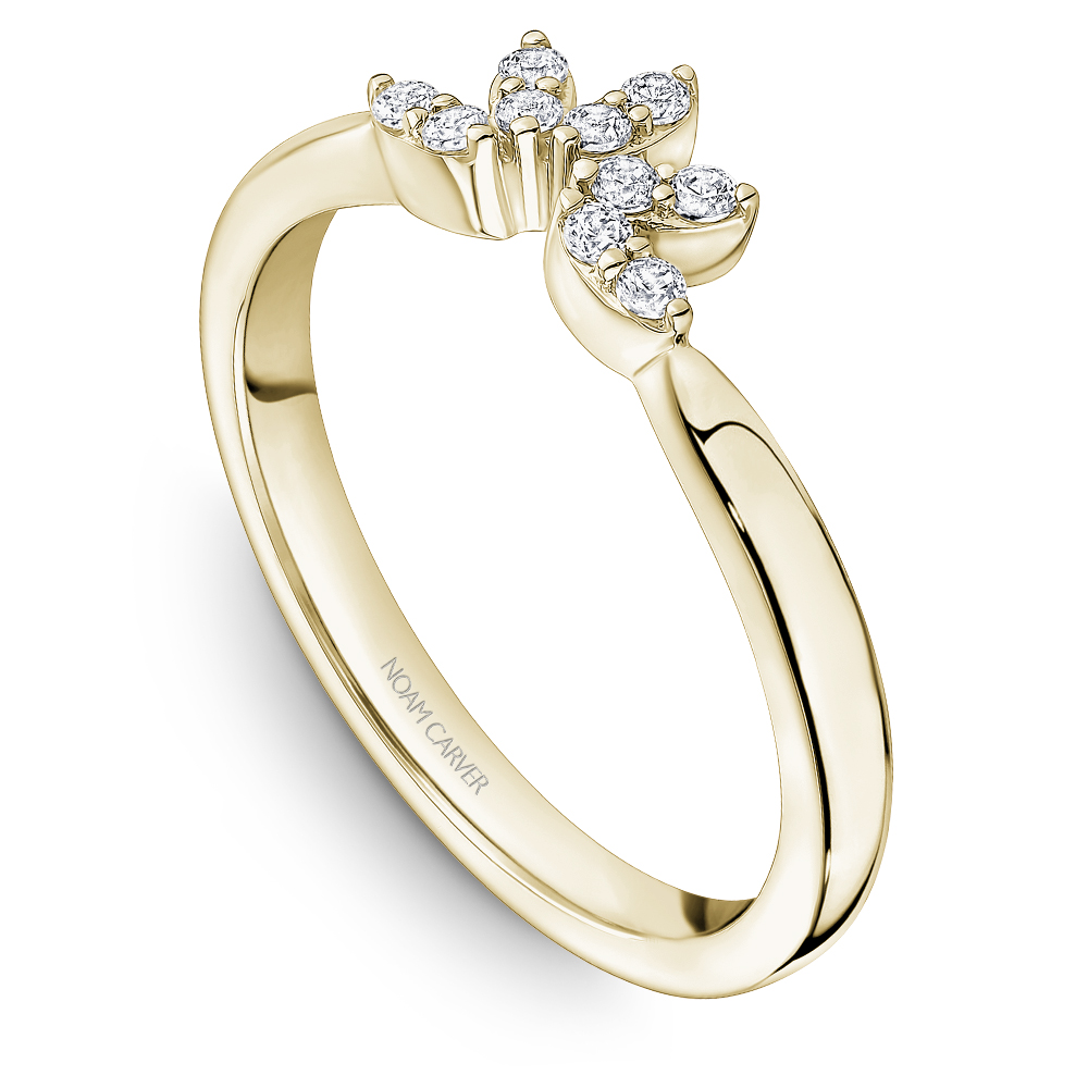Noam Carver Floral Burst Diamond Nesting Band - Image 2
