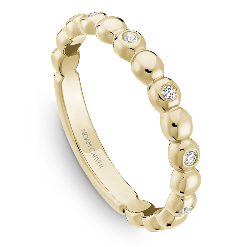 Noam Carver Beaded Diamond Bubble Band - Image 2