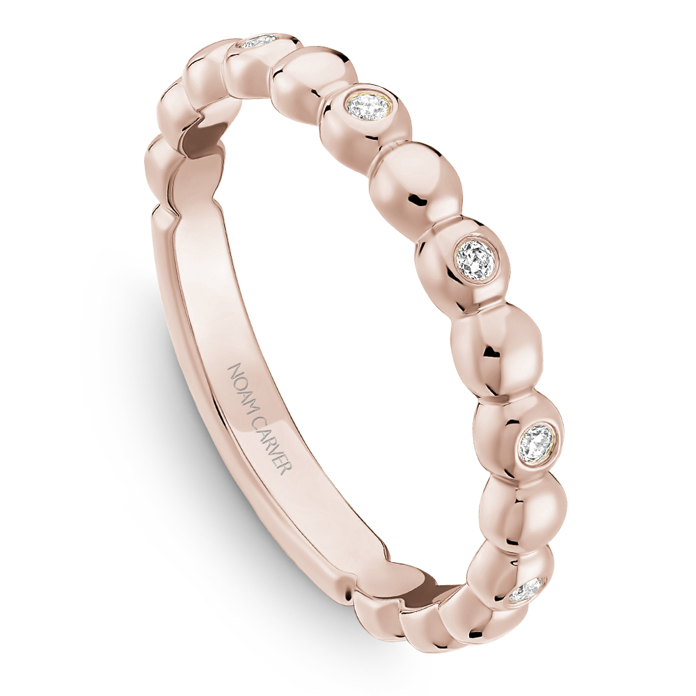 Noam Carver Beaded Diamond Bubble Band - Image 4