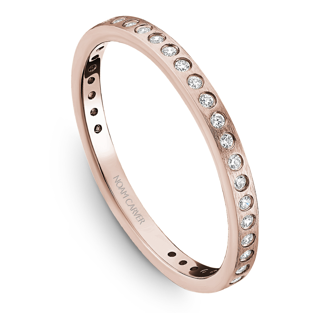 Noam Carver Flush Set Diamond Band - Image 4