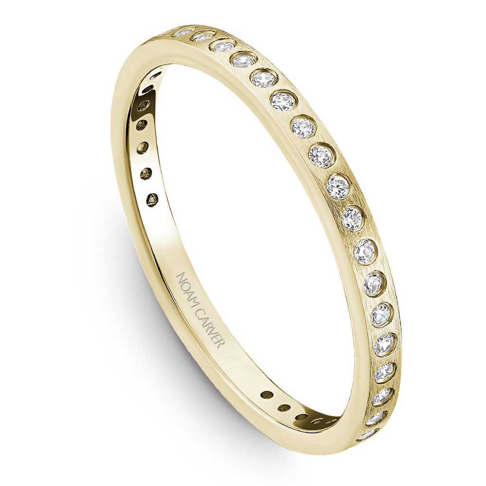 Noam Carver Flush Set Diamond Band - Image 2
