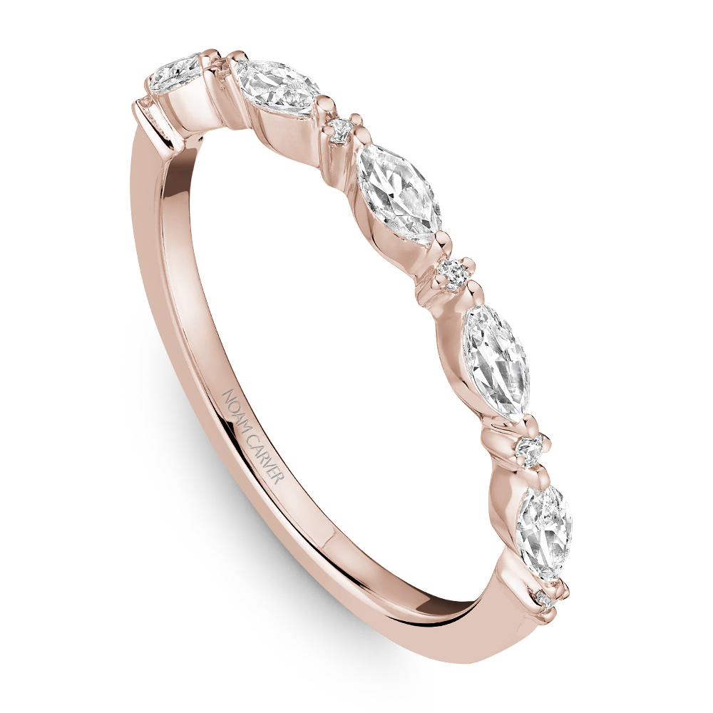 Noam Carver Marquise and Round Diamond Band - Image 4