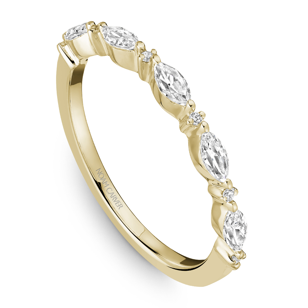 Noam Carver Marquise and Round Diamond Band - Image 2
