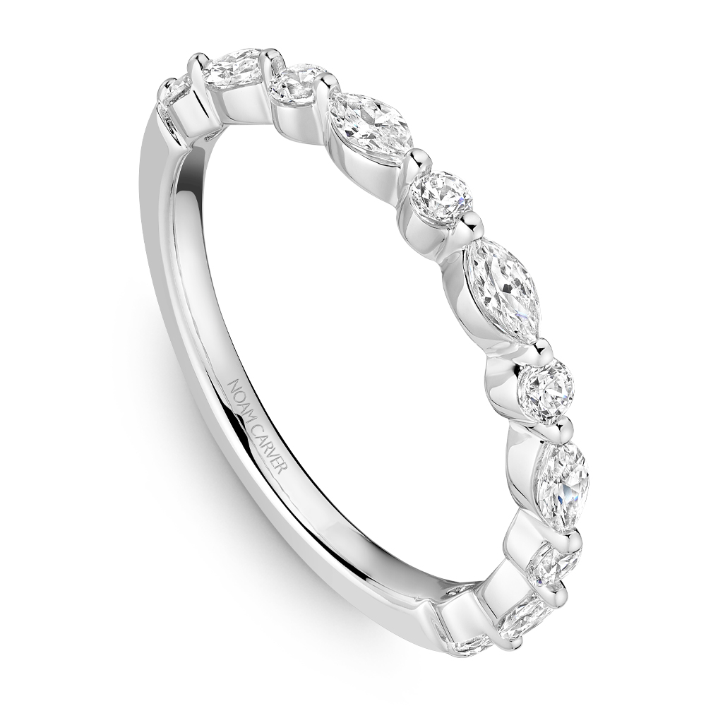 Noam Carver Marquise and Round Diamond Band - Image 2