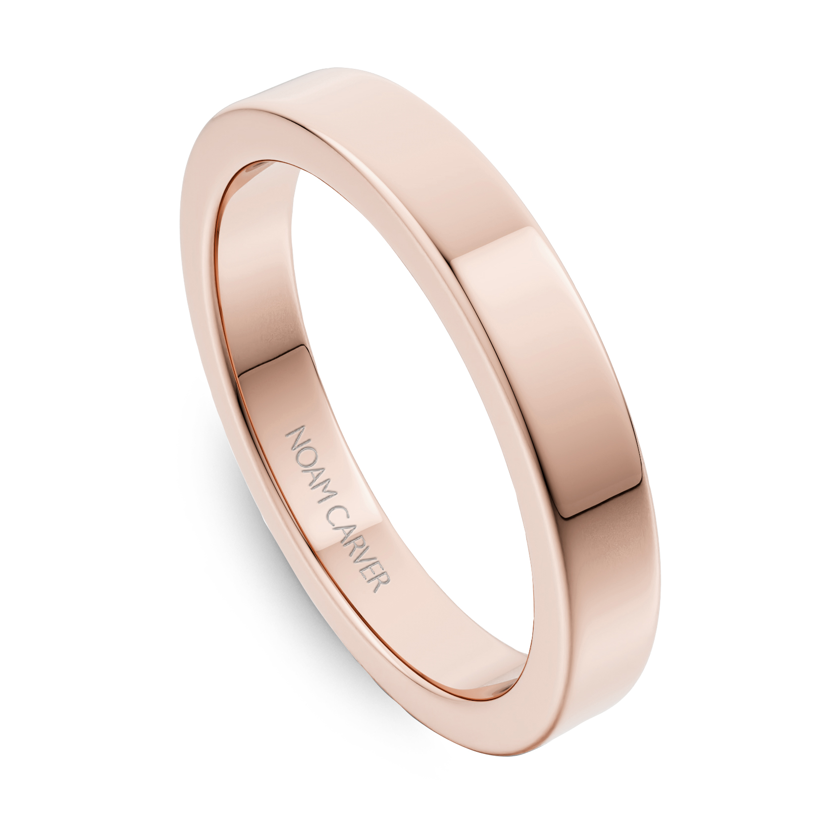 Noam Carver 3mm Flat Cigar Band - Image 4