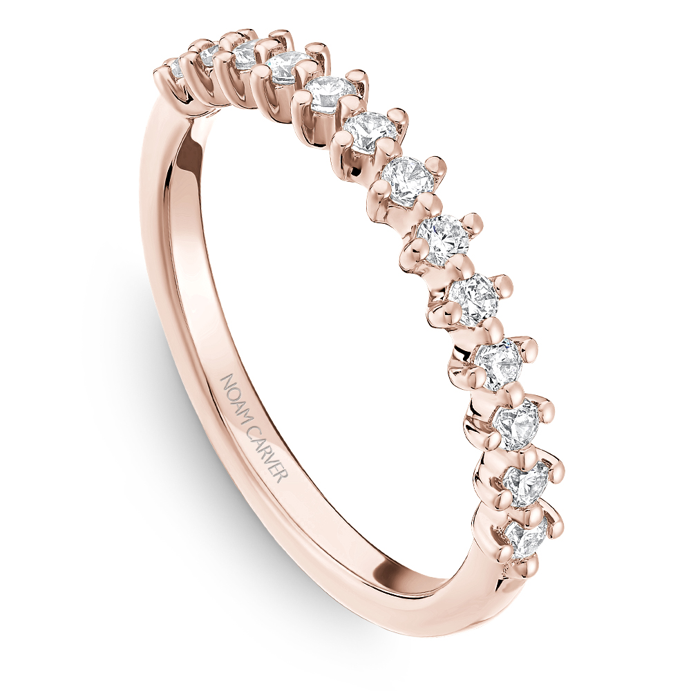 Noam Carver Round Diamond Band - Image 4