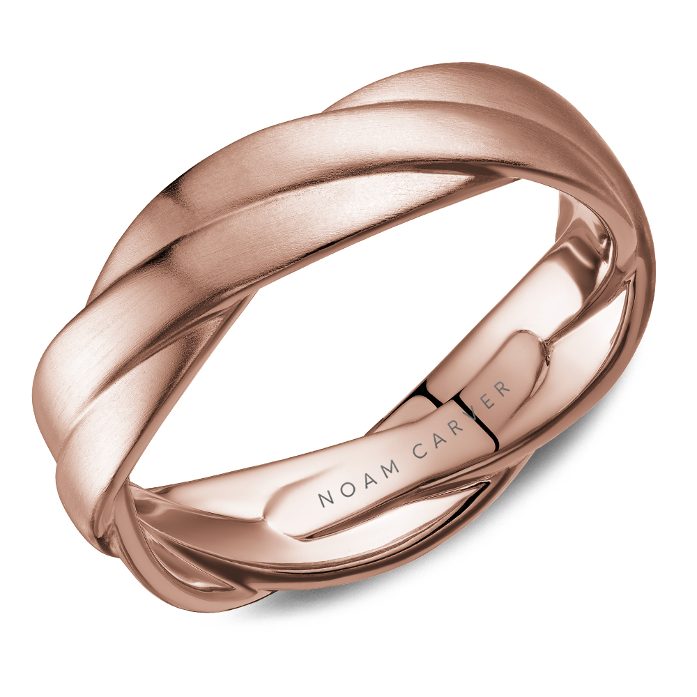 Noam Carver Matte Twisted Band - Image 6