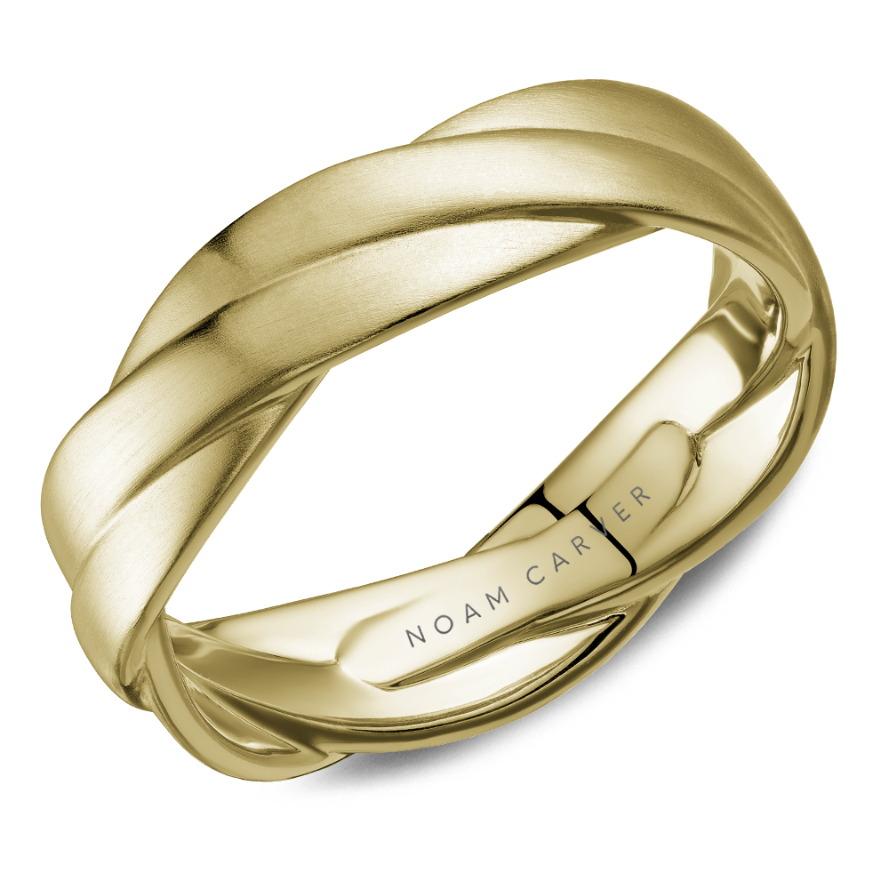 Noam Carver Matte Twisted Band - Image 2