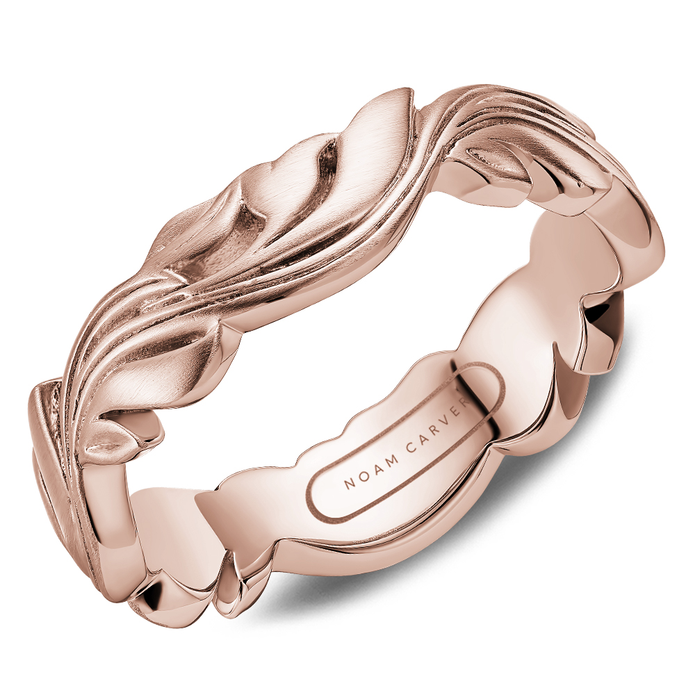 Noam Carver Carved Vine Band - Image 5