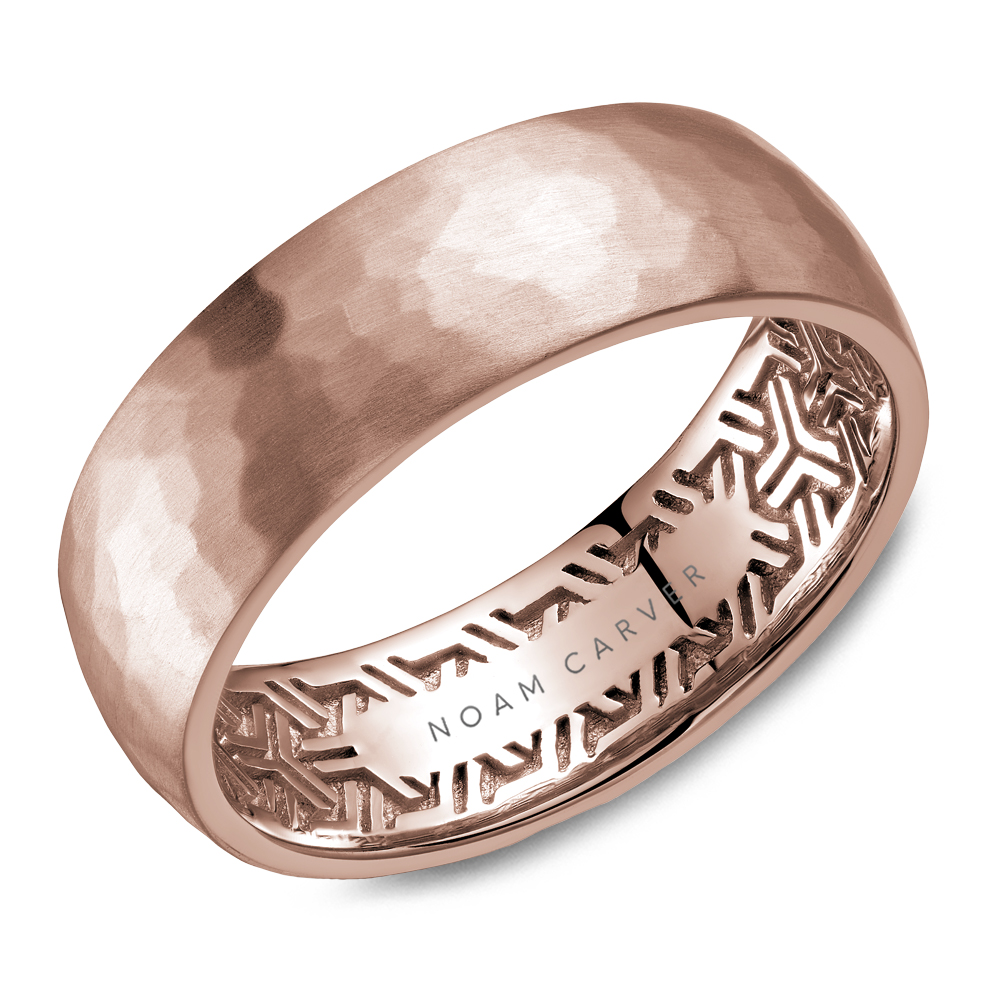 Noam Carver Frosted Hammered Band - Image 5