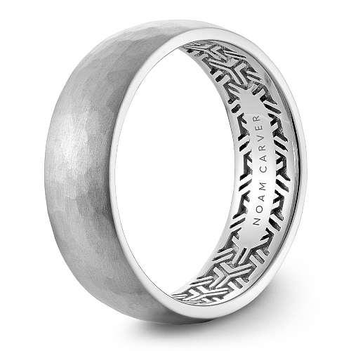 Noam Carver Frosted Hammered Band - Image 4