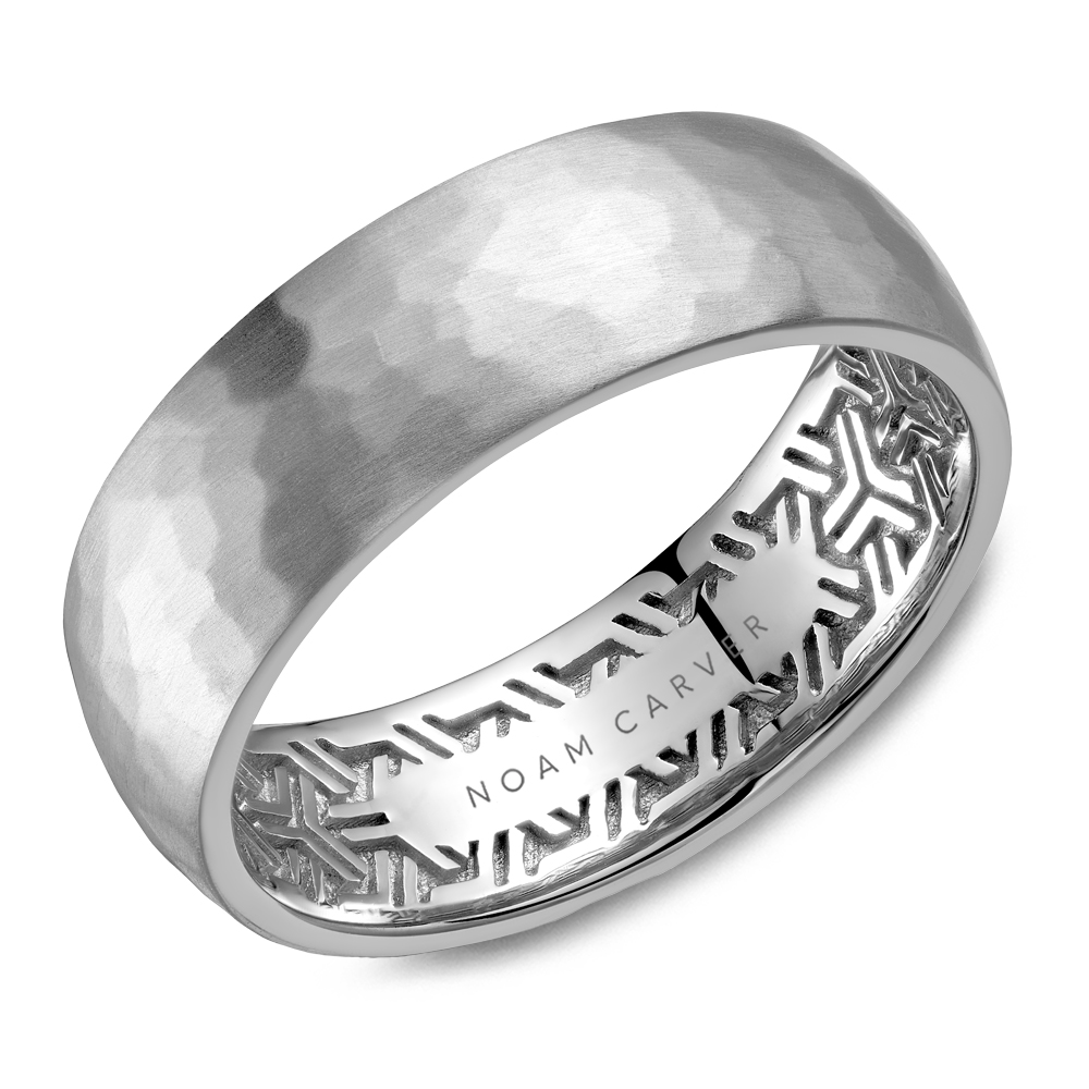 Noam Carver Frosted Hammered Band - Image 2