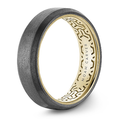 Noam Carver Tantalum and Gold Band - Image 4